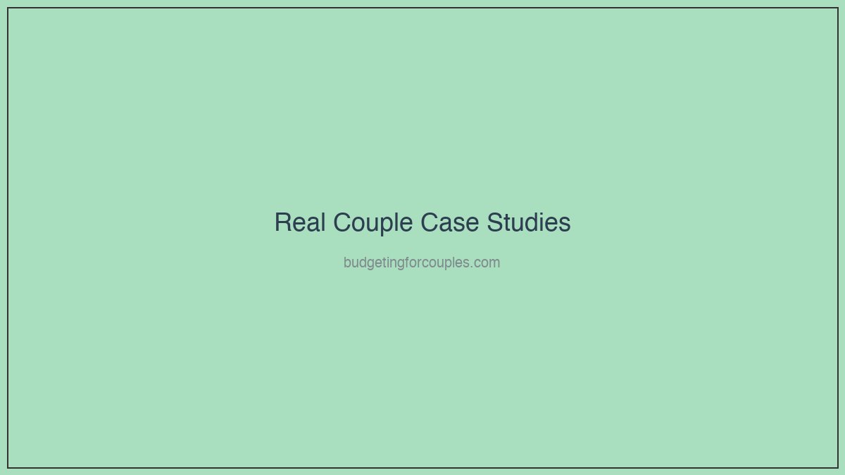 Three couple case studies showing different approaches to budgeting with different spending habits