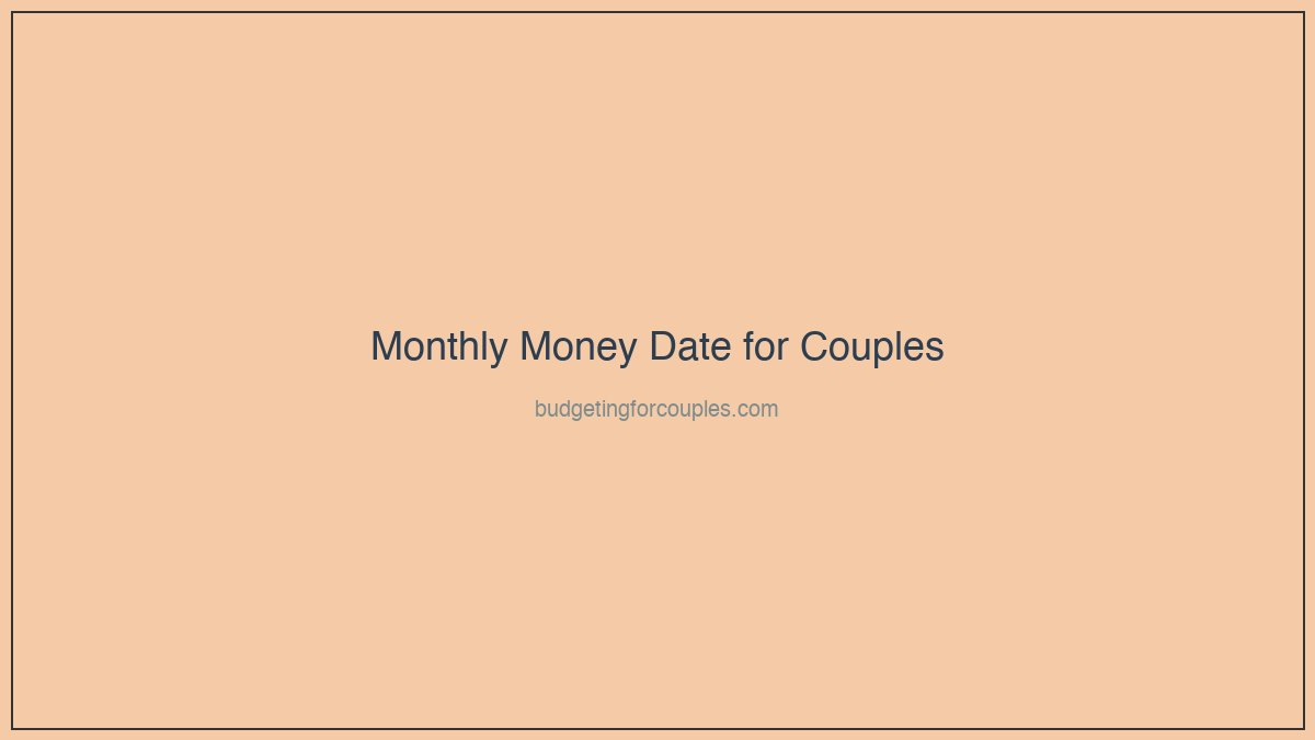 Couple having a relaxed monthly money date on the couch